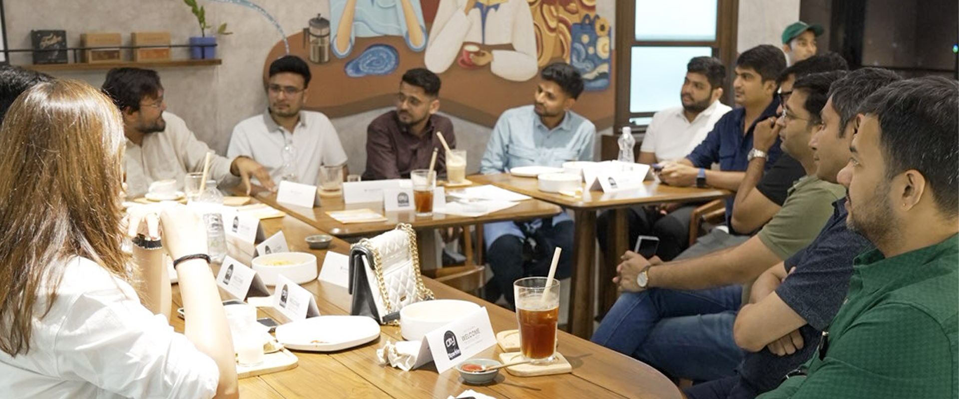 Cafe meet event